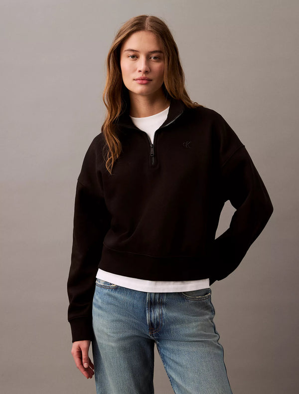 Archive Logo Fleece Quarter Zip Sweatshirt