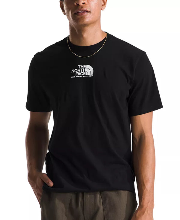 Men's Fine Alpine Logo Graphic Short-Sleeve T-Shirt