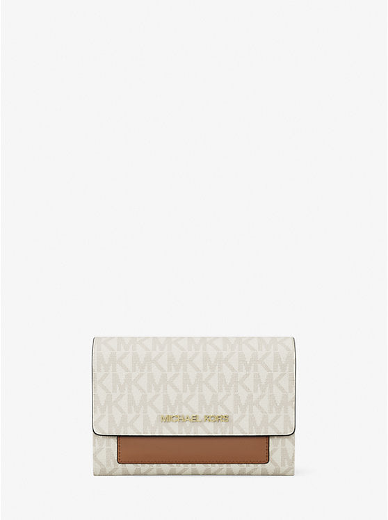 Jet Set Medium Signature Logo 2-in-1 Wallet