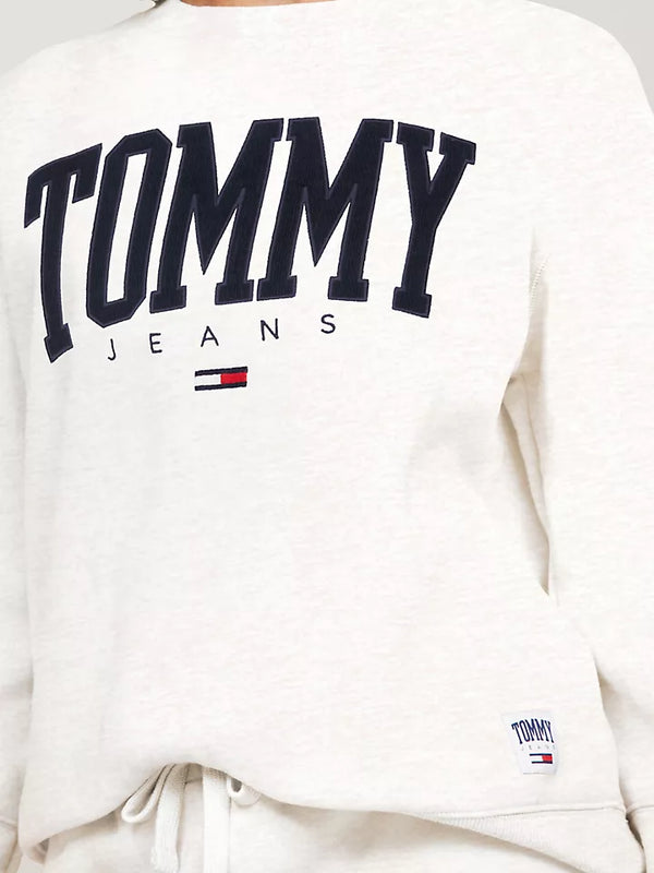 Embroidered TJ Varsity Logo Sweatshirt