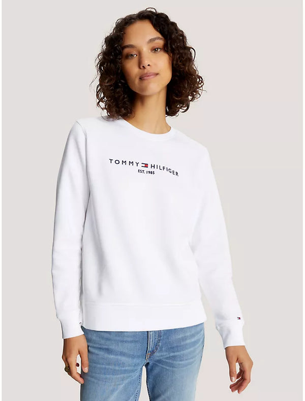 EMBROIDERED TOMMY LOGO SWEATSHIRT