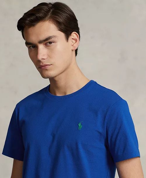 Ralph Lauren Men's Classic-Fit Jersey Crewneck T-Shirt