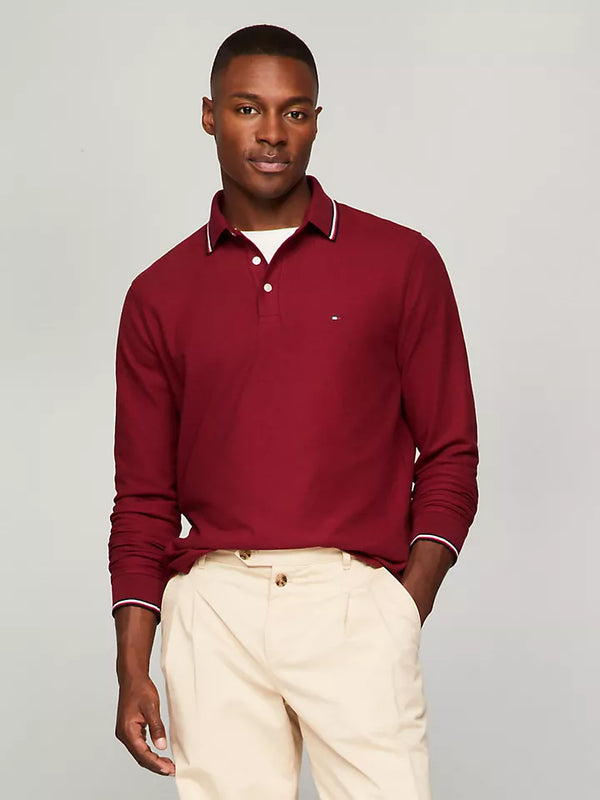 Long-Sleeve Tommy Wicking Polo