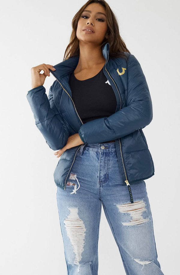 True Religion Slim Puffer Jacket