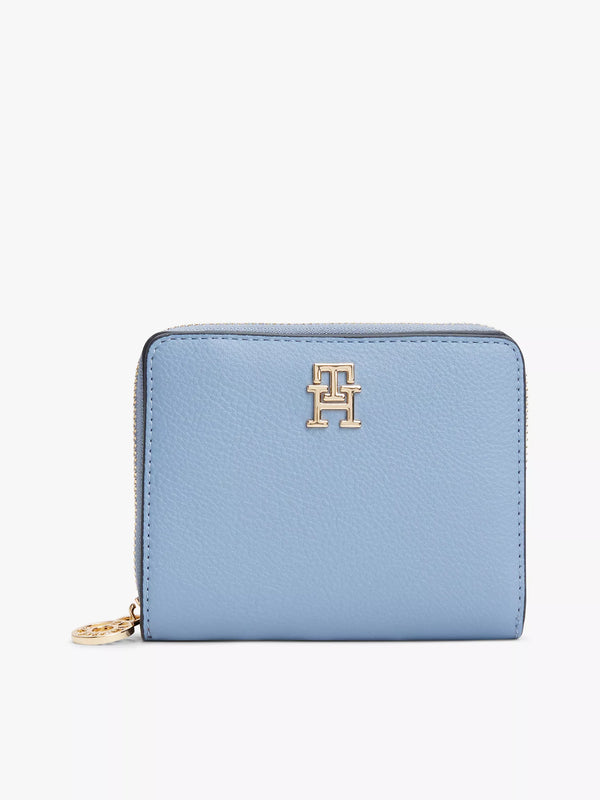 Pebbled Medium Zip Wallet
