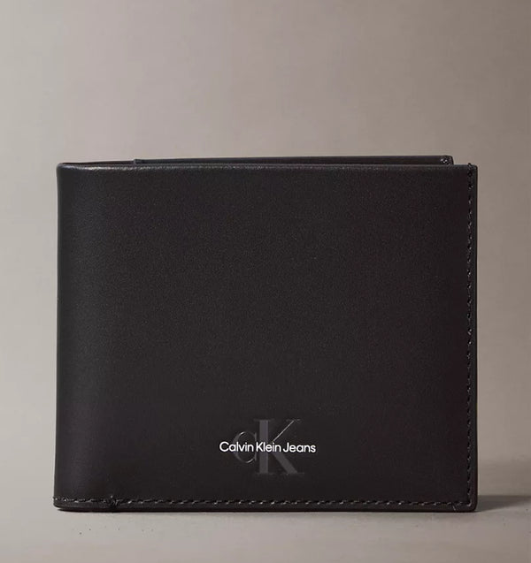 Monogram Logo Bifold Wallet