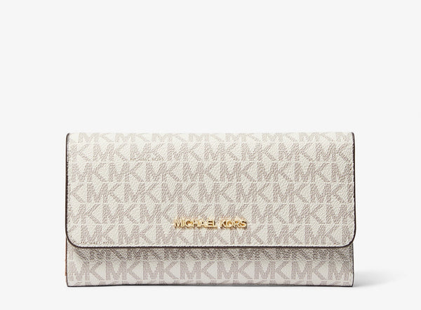 Jet Set Large Logo Trifold Wallet