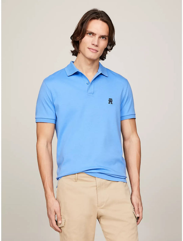 Regular Fit TH Logo Interlock Polo