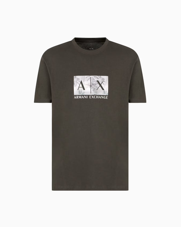 Regular fit T-shirt with maxi logo