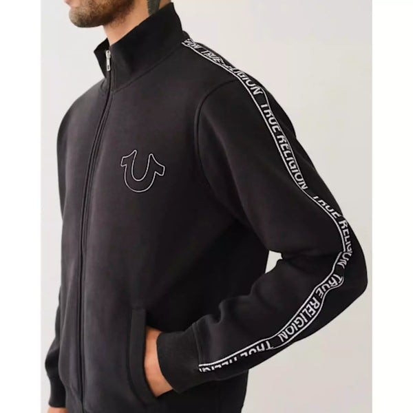 TRUE LOGO TRIM TRACK JACKET